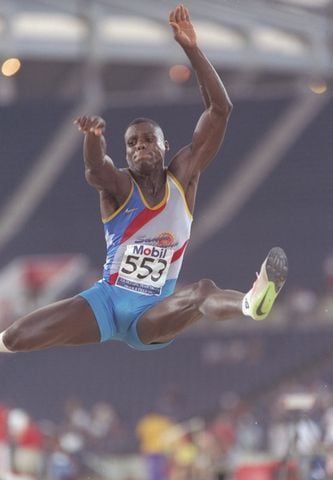 Carl Lewis won his ninth Olympic gold in Atlanta in 1996