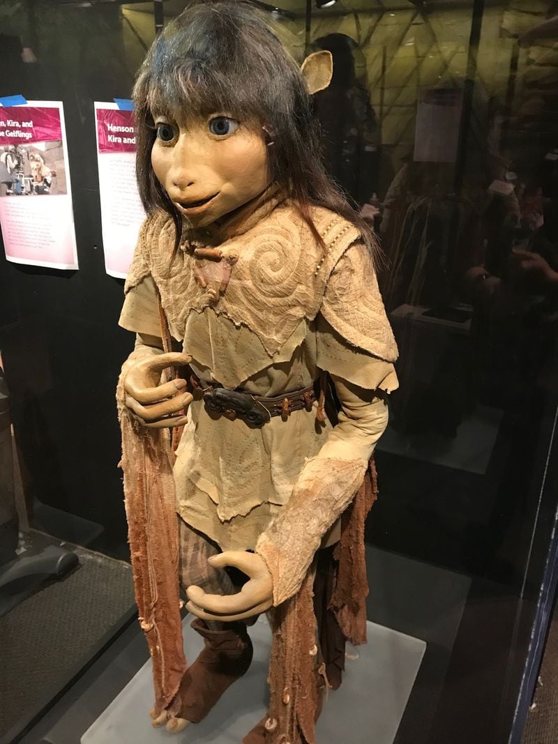 Jen, a Gelfling, is the hero of the movie “The Dark Crystal.” He must fight against the repugnant Skeksis, who threaten to rule his planet unless a crystal shard is returned to its original spot. BO EMERSON / BEMERSON@AJC.COM