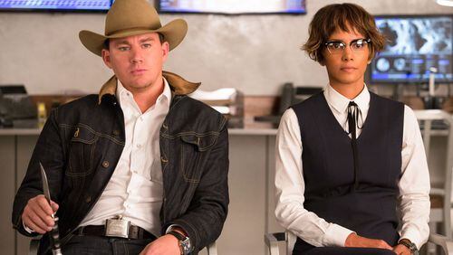 Channing Tatum and Halle Berry star in “Kingsman: The Golden Circle.” Contributed by Twentieth Century Fox