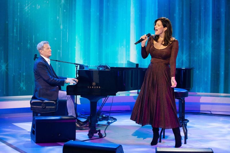 TODAY -- Pictured: David Foster and Katharine McPhee-Foster on Tuesday, November 19, 2019 -- (Photo by: Kara Birnbaum/NBC)