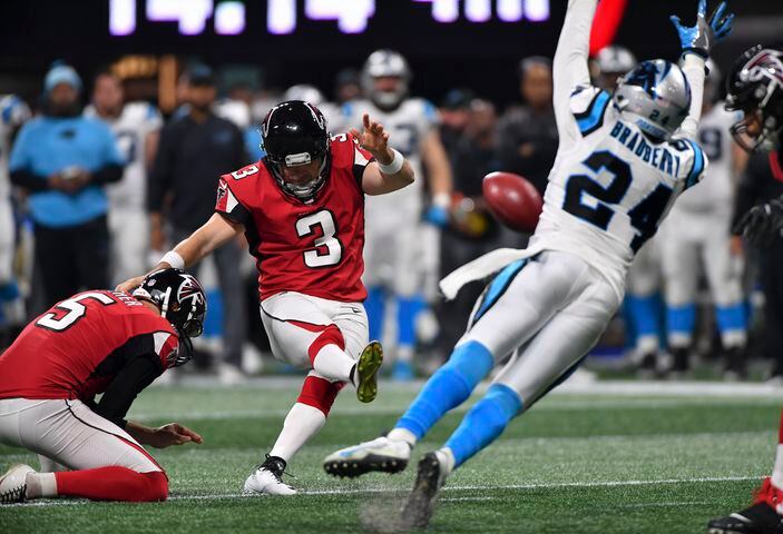 Photos: Falcons battle Panthers for spot in playoffs