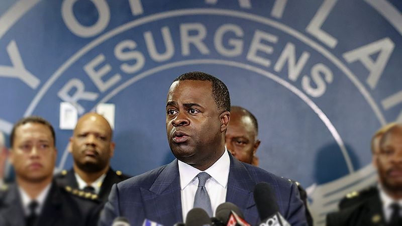 Reed is running a campaign focused on reducing crime in the city. AJC file photo