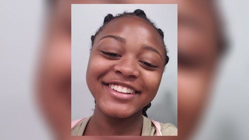 Sonja Star Harrison, 14, was killed by a stray bullet Monday night in southwest Atlanta as she was babysitting her young nephews. (Family photo)
