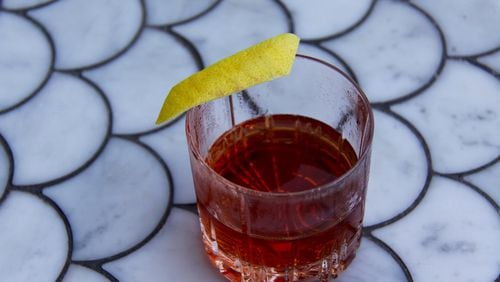 C. Ellet’s uses a port-finished rum for its Rum Sazerac, a unique take on the classic rye- or cognac-based cocktail. CONTRIBUTED BY C. ELLET’S