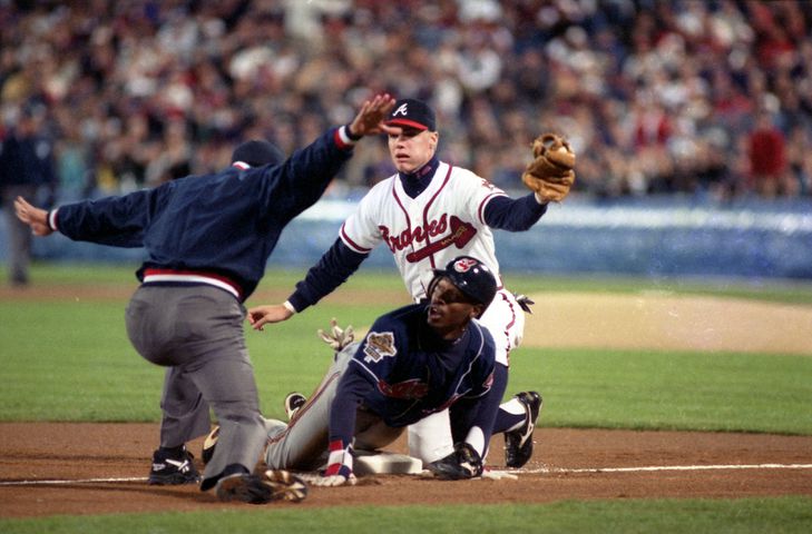 Atlanta Braves 1995 World Series Game One, October 21, 1995
