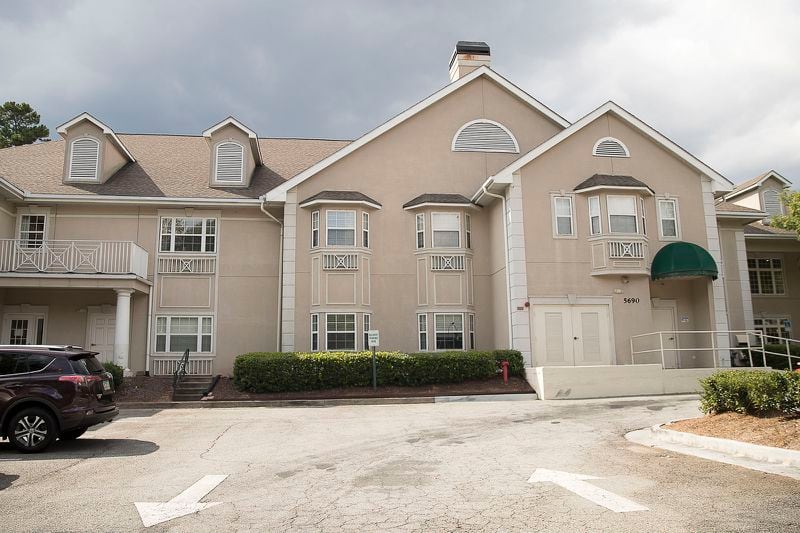 Ivy Hall, a senior living facility located at 5690 State Bridge Road in Johns Creek. (Alyssa Pointer/alyssa.pointer@ajc.com)