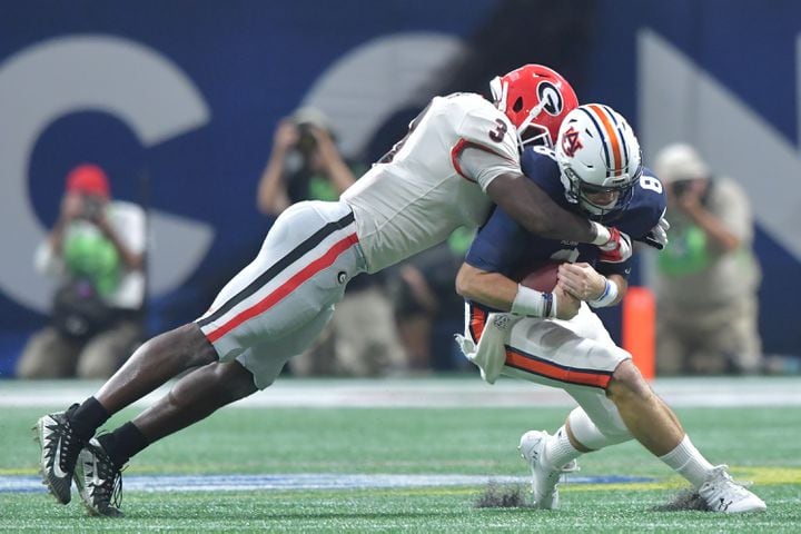 Photos: Georgia handles Auburn in rematch, wins SEC title
