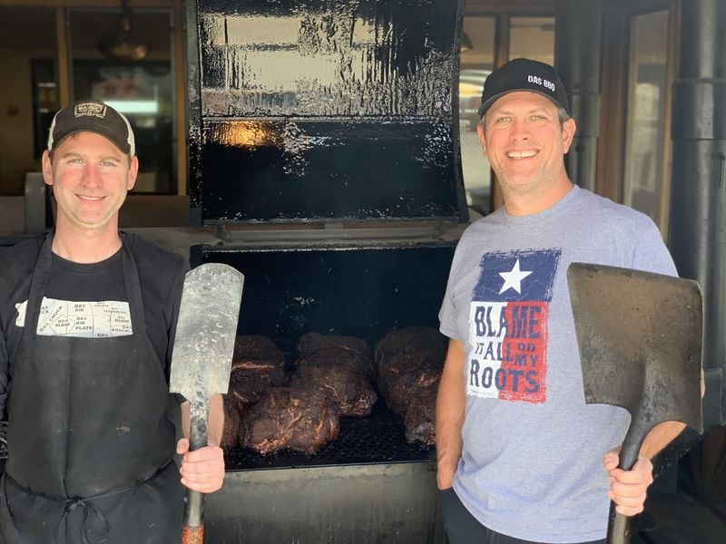 Stephen Franklin (right) and Justus Jones, DAS BBQ. CONTRIBUTED BY DAS BBQ