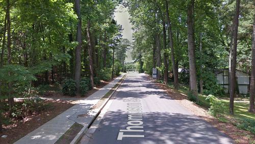 Thompson Street in Alpharetta will be closed 9 a.m. to 4 p.m. now through Friday, June 11 for the installation of water and sewer lines. (Google Maps)