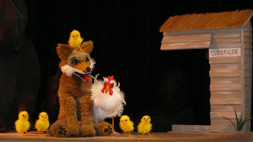 "Brother Coyote and Sister Fox" runs through Sept. 24 at Atlanta's Center for Puppetry Arts. Photo: Courtesy of Thistle Theatre Company