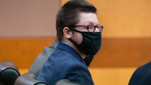 Robert Aaron Long, who has been charged in the shooting deaths of four Asian woman at two Atlanta spas, pleads not guilty Tuesday in Fulton County Superior Court.