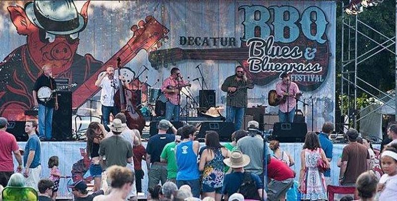 Treat yourself to the Decatur BBQ Blues &amp; Bluegrass festival this Saturday.