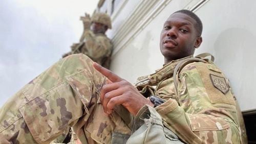 Korri Jackson spent a combined eight years in service to the U.S. Army and the Georgia National Guard. He was killed April 20 at a townhouse community in northwest Atlanta, two weeks after being honorable discharged from the guard. He was 26.