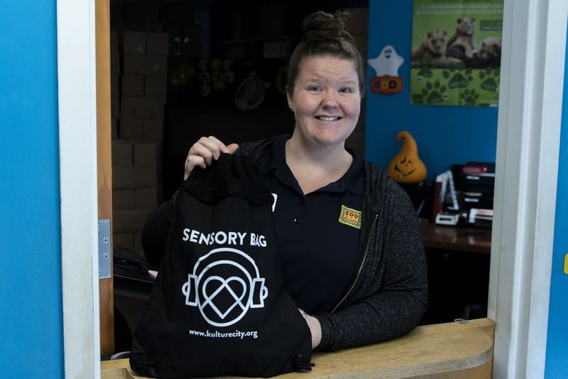 To accommodate visitors with sensory needs, Zoo Atlanta offers sensory bags, available to borrow at no charge. CONTRIBUTED