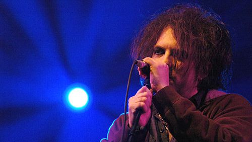 The Cure frontman and painter Robert Smith.