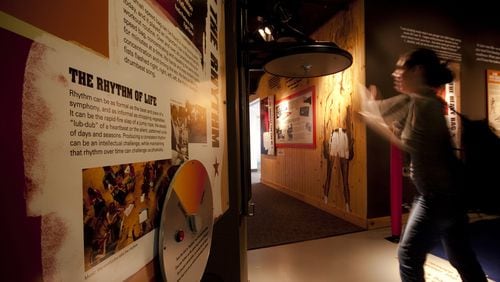 “Train with Ali” is an interactive exhibit at the Muhammad Ali Center in Louisville, Kentucky. Contributed by the Muhammad Ali Center.