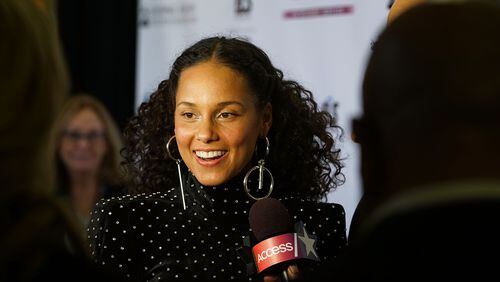 Alicia Keys attends the Recording Academy Producers and Engineers Wing presents 11th Annual Grammy Week event honoring Keys and Swizz Beatz at The Rainbow Room on Jan. 25, 2018. (Photo by Manny Carabel/Getty Images)