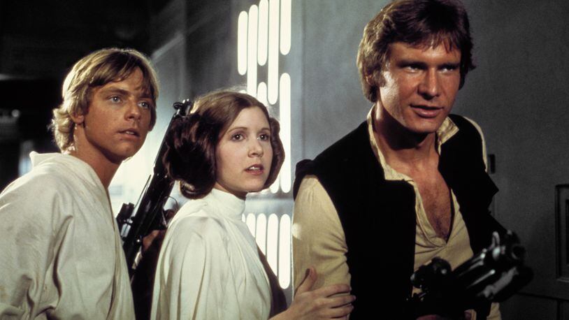Luke, Leia and Han will make an appearance at Symphony Hall Thursday through Saturday, Feb. 22-24 when the Atlanta Symphony Orchestra performs the score to the original “Star Wars” while the film is shown on the big screen in high definition. Photo: courtesy Atlanta Symphony Orchestra