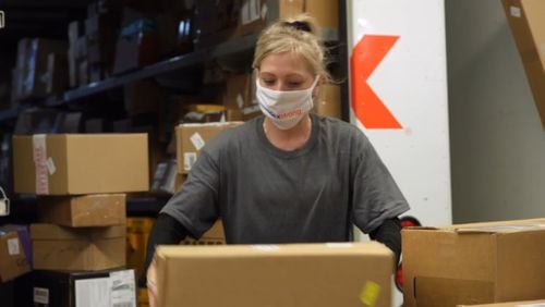 FedEx Ground is hiring package handlers to work in warehouses. Source: FedEx