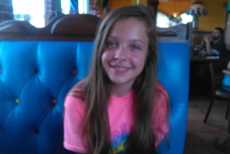 Summer Anderson, 13, was killed Wednesday morning in a head-on collision with a Hall County School bus. She was a student at Dawson Middle School. (Credit: Family photo)