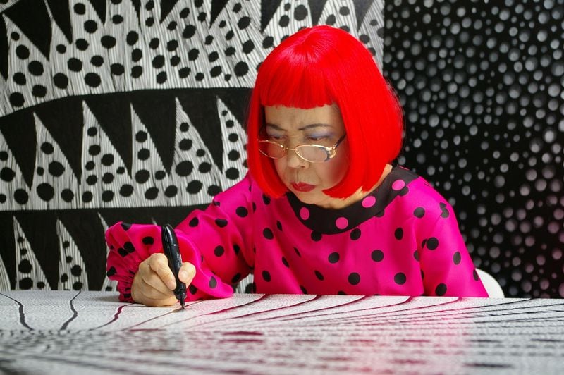 Now 89, Japanese artist Yayoi Kusama has become the most successful female artist alive. Documentarians Heather Lenz and Karen Johnson have been working on a film about Kusama for 14 years. That movie, “Kusama — Infinity,” premieres in Atlanta Sept. 21. CONTRIBUTED BY HARRIE VERSTAPPEN