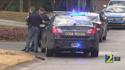 No injuries were reported during the incident, which lasted most of the day at the east Cobb County home.