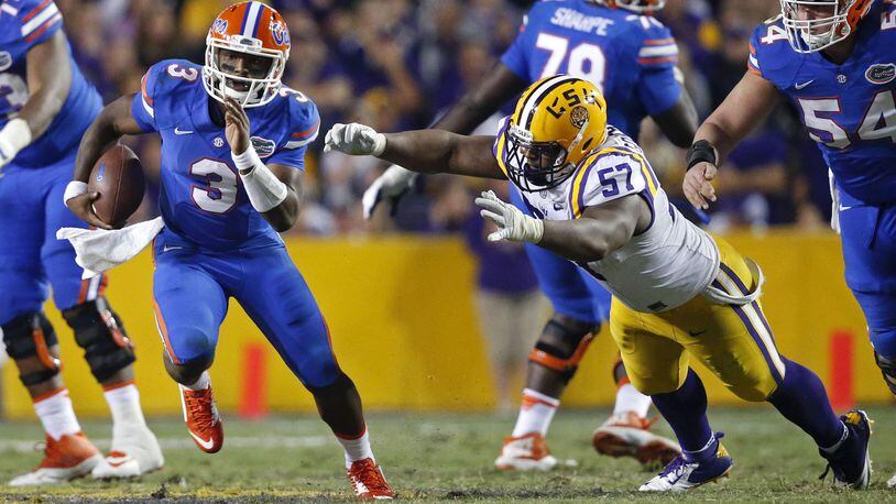 Treon Harris is capable of making the occasional big play for the Gators. (AP Photo)