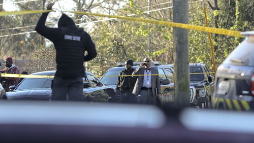 March 15, 2023 Atlanta: A man was fatally shot at a southwest Atlanta gas station Wednesday morning, March 15, 2023 according to police. Atlanta officers responded to the area of Gordon Terrace and Martin Luther King Jr. Drive in the Mozley Park neighborhood around 7:30 a.m. When they got there, they found a man with a gunshot wound, police said. He was pronounced dead at the scene. The victim’s identity has not been released by police. Details are limited, but investigators believe the man was shot at a Shell gas station on Martin Luther King Jr. Drive and then made his way around the corner to Gordon Terrace, where someone called 911.  No other information has been disclosed by police. (John Spink / John.Spink@ajc.com)

