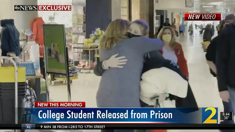 Skylar Mack, an 18-year-old from Loganville, was released from prison after violating COVID-19 rules in the Cayman Islands.