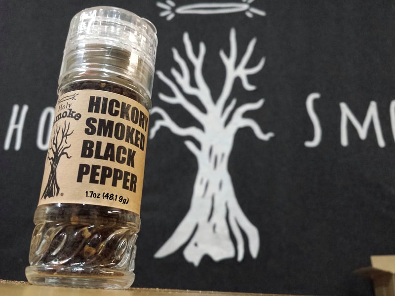 Hickory Smoked Black Pepper from Holy Smoke