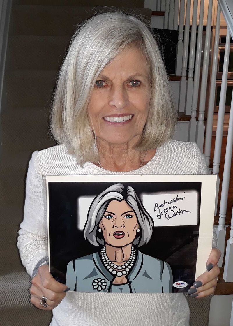 Atlanta resident Kathleen Cohen was the model for Mallory Archer on the animated show "Archer" and voiced by the late Jessica Walter. DAVID COHEN