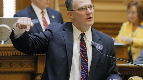 State Senator William Ligon, R-Brunswick, sponsored an amendment to an adoption bill that includes language to protect agencies that accept taxpayer-subsidized grants but don’t want to place children with all families. BOB ANDRES /BANDRES@AJC.COM