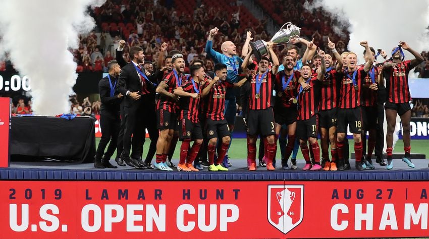 Photos: Atlanta United adds U.S. Open Cup trophy