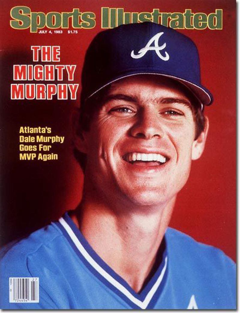 Dale Murphy Atlanta Braves Jersey Number Kit, Authentic Home