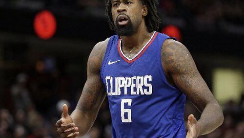 Clippers center DeAndre Jordan is second in the league with 13.7 rebounds per game. (AP Photo)