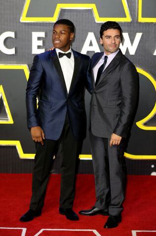 European premiere of 'Star Wars: The Force Awakens'