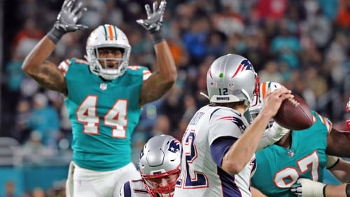 Dolphins linebacker Stephone Anthony is having a good preseason heading into an important year for him career-wise. (Post photo)