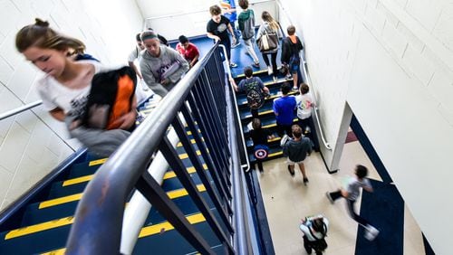 The CDC’s Youth Risk Behavior Survey surveyed 17,000 U.S. high school students in the fall of 2021. The Atlanta-based agency released its findings earlier this month with a dire warning that teen girls are experiencing record levels of violence, sadness, and suicide risk. (Nick Graham / AJC file photo)