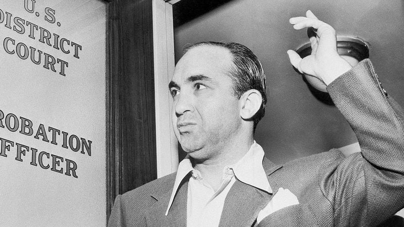 A boxer turned mob enforcer, Meyer Harris ‘Mickey’ Cohen began working for mob boss Bugsy Siegel in Las Vegas in the 1940s and became a West Coast kingpin. (AP file)