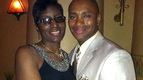 Jameca Price and her husband, Orlando, attended a dance for her law school in April 2013 at the Fox Theater. (Special photo)