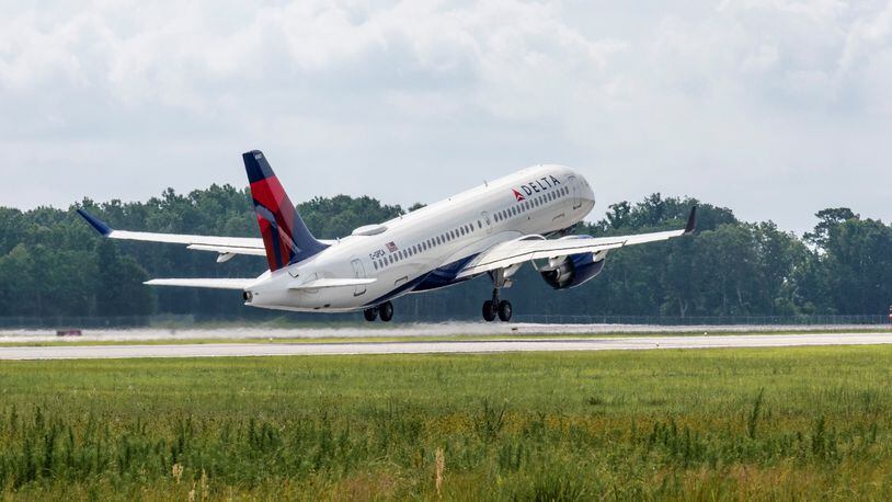A Delta Air Lines Airbus 220-300. Source: Airbus