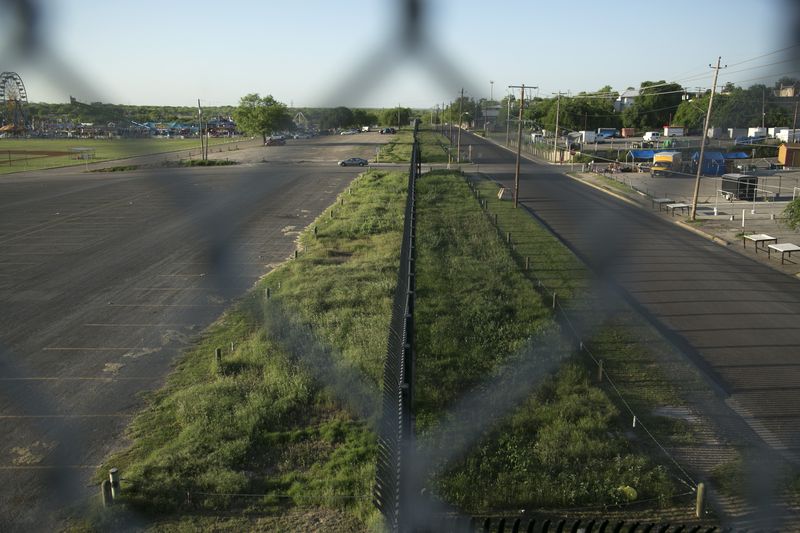 During George W. Bush's administration, the federal government built nearly 700 miles of fence along the 2,000-mile U.S.-Mexico border. In the small border town of Eagle Pass, Texas, the wall cuts through nearly two miles of downtown and leaves the city's golf course and parkland in what some see as a no man's land between the fence and the river. Recently, President Donald Trump announced plans to extend the border wall from the Pacific Ocean to the Gulf of Mexico. The biggest hurdle to building a coast-to-coast border barrier may not be the terrain but its inhabitants, especially those in Texas, where property rights are second to none.