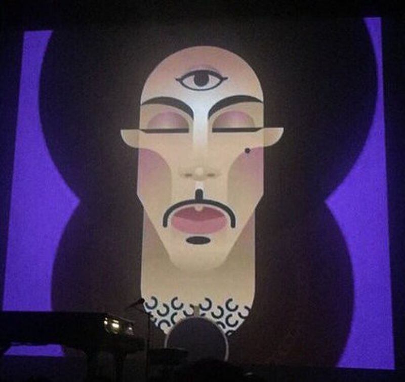 CeeLo Green posted this image one week ago, from Prince's concert at the Fox Theatre.