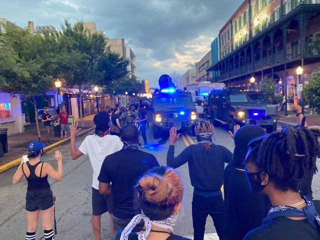 PHOTOS: Third day of protests in downtown Atlanta