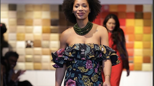 Morrisa Jenkins, wife of Malcolm Jenkins of the Philadelphia Eagles, walks the runway in last year’s Off the Field Players’ Wives Association Fashion Show, which took place during Super Bowl LII in Minneapolis. Malcolm Jenkins will debut his Philadelphia-based bespoke men’s custom clothing store, Damari Savile, in a pop-up shop at the Shops Buckhead Atlanta on Jan. 28-Feb. 2. The shop will also highlight Freedom Apothecary — skincare, beauty and lifestyle goods — co-curated by Morrisa Jenkins. CONTRIBUTED BY OFF THE FIELD PLAYERS’ WIVES ASSOCIATION