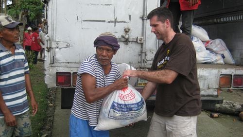 UPS employee Craig Arnold volunteers in Haiti for disaster relief. Source: UPS