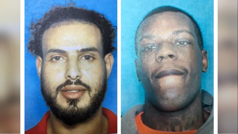 Mohamed Sead Hussain, left, and Dedrick Dewayne Williams, both of Baker, Louisiana, were found dead of multiple gunshot wounds June 1, 2017. William Bottoms Jr., 29, was convicted Friday, Aug. 9, 2019, in their murders.