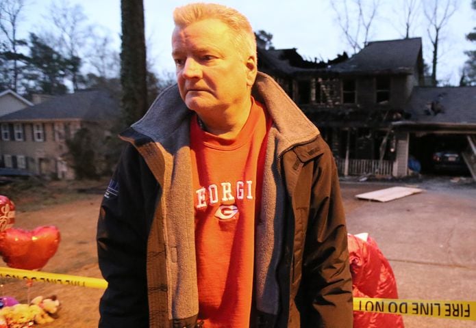 Man who lost wife, kids, dog in Gwinnett fire: ‘My whole life is over’