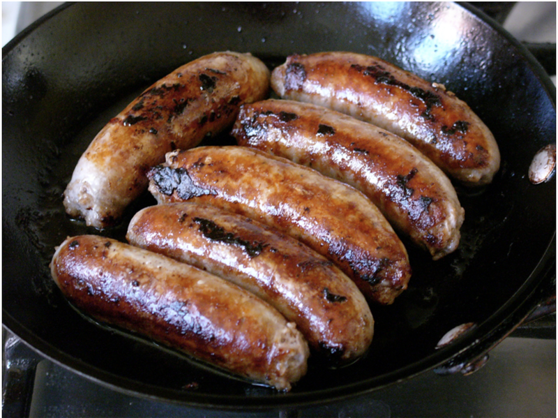 The British love their sausages, and Edgar Parry was known for his, but he refused to sell the recipe to a major company. (Courtesy of English Breakfast Society)