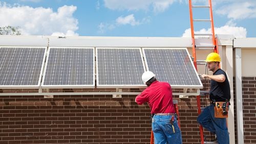 New tax credits and incentives are expected to fuel green energy job growth. (Dreamstime/TNS)